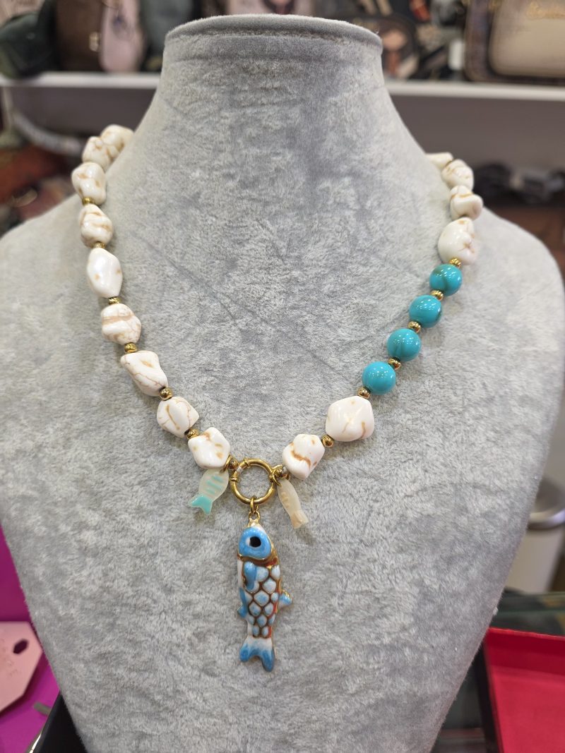 Collar Pez Piedras